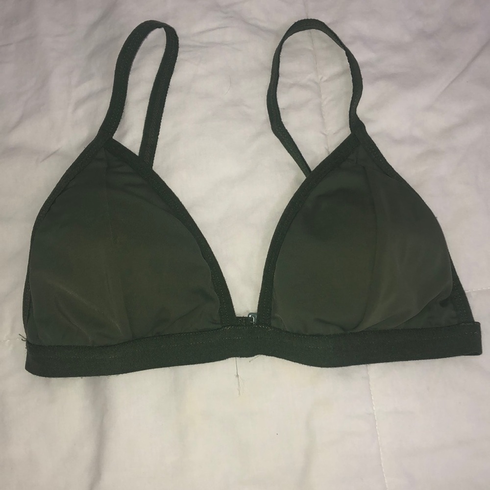 LA hearts bikini top
